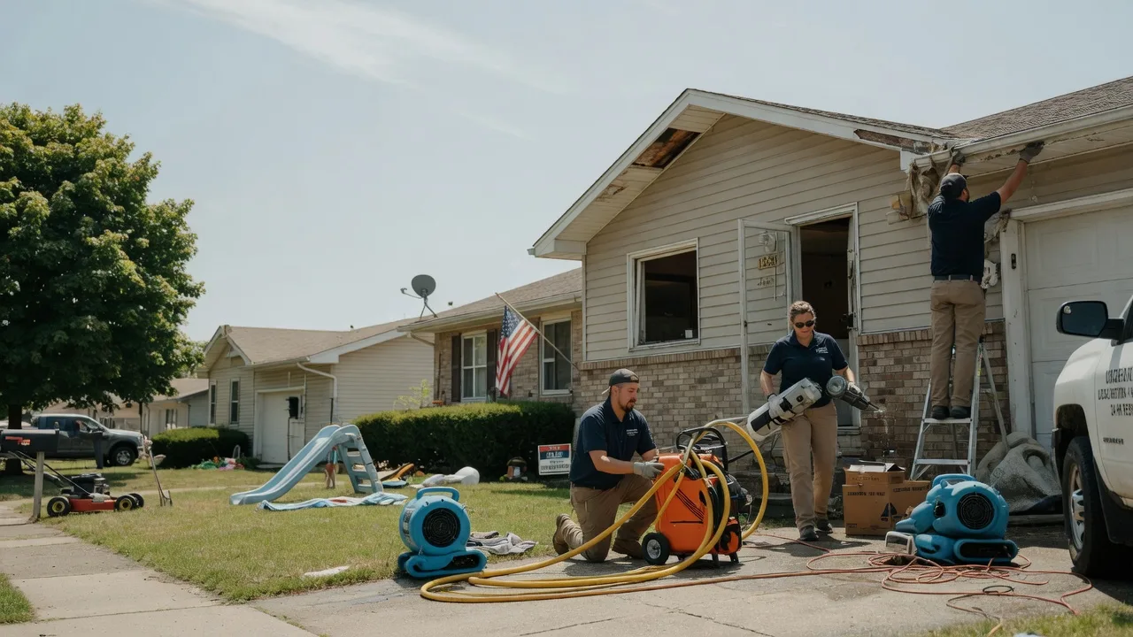 Water Damage Restoration in New Springfield, OH near me